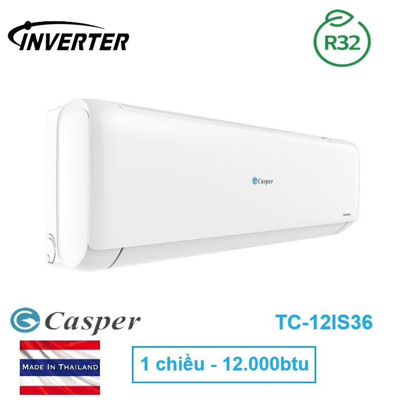 điều hòa casper 12000 btu TC-12IS36 inverter 2024