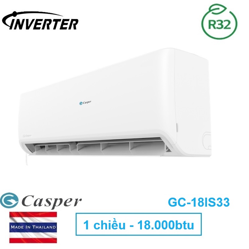 điều hòa  casper18000 BTU inverter GC-18IS33