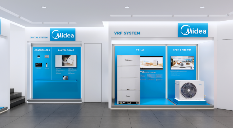 nhà phân phối điều hoà VRF midea VC max