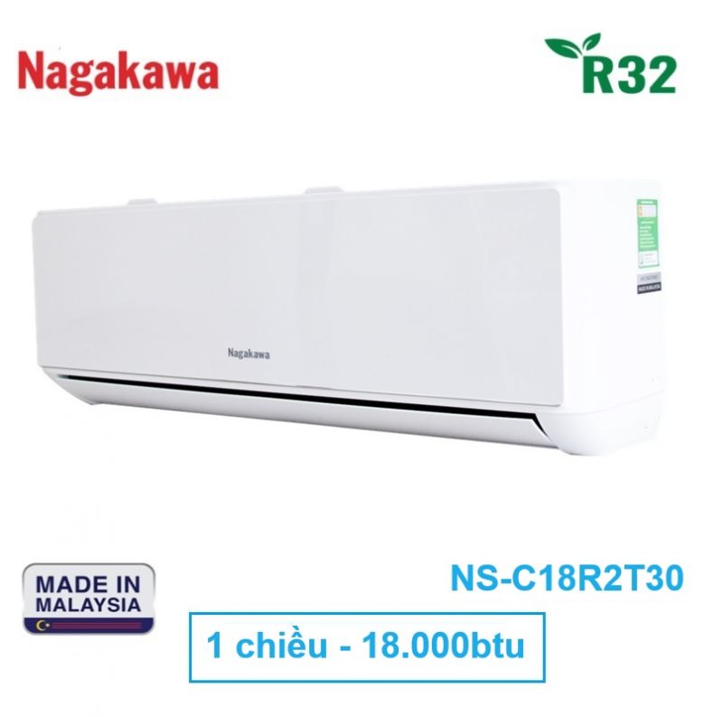 Điều hòa Nagakawa NS-C18R2T30 18000 btu 1 chiều