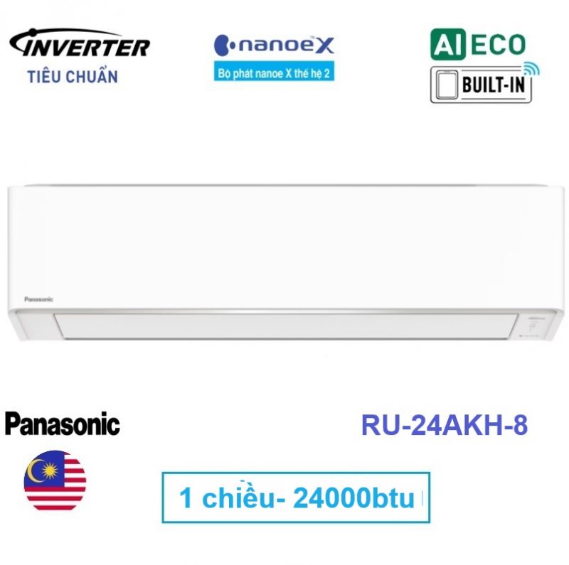 Điều hòa Panasonic 24000 btu RU24AKH-8