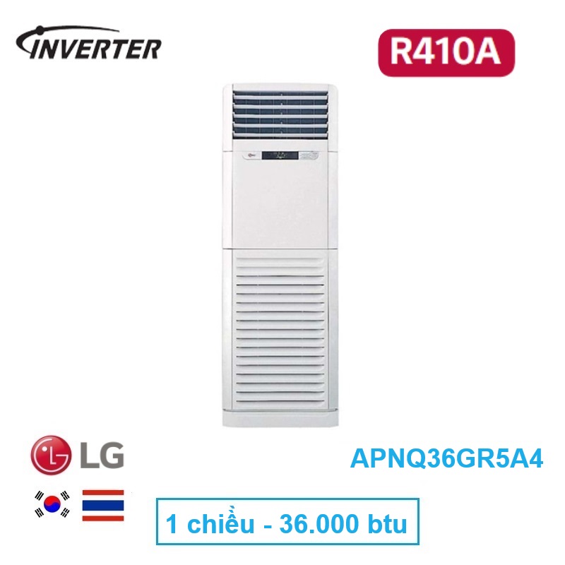Điều hòa cây LG 36000 btu APNQ36GR5A4 Inverter 1 chiều gas R410a