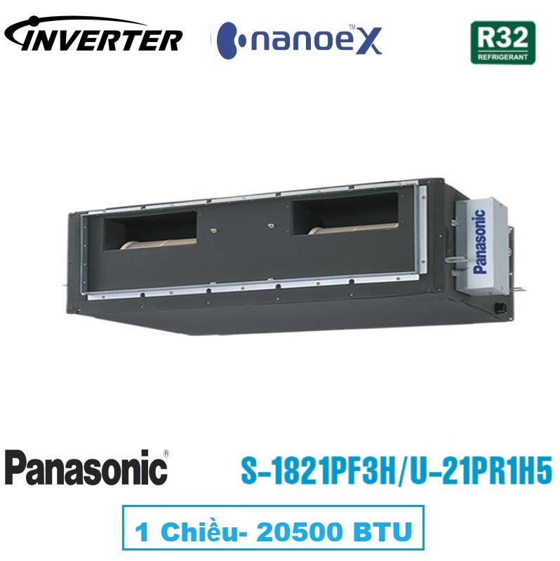 Điều hòa âm trần nối ống gió Panasonic 20500 btu S-1821PF3H /U-21PR1H5