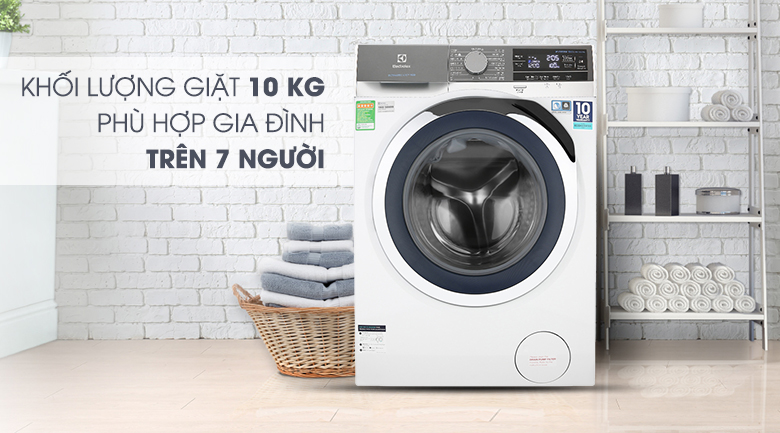 Máy giặt Electrolux 10 kg EWF1023BESA cửa trước giá rẻ tại vinh