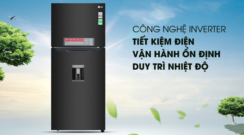 Tủ lạnh LG 393 lít GN-D422BL giá rẻ- công nghệ inverter