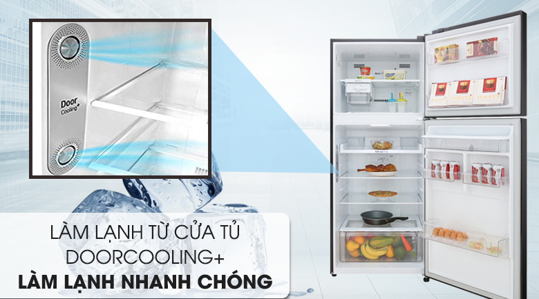 Tủ lạnh LG 393 lít GN-D422BL giá rẻ- làm lạnh hiệu quả