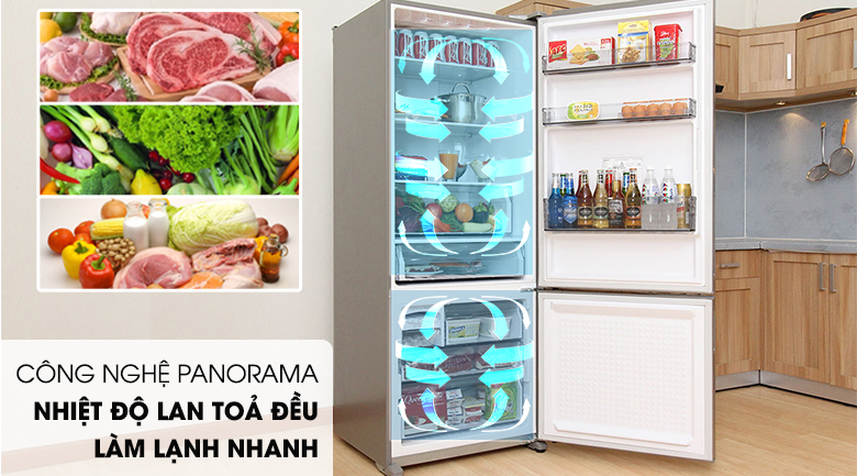 Tủ lạnh Panasonic NR-BX468XSVN 405 lít