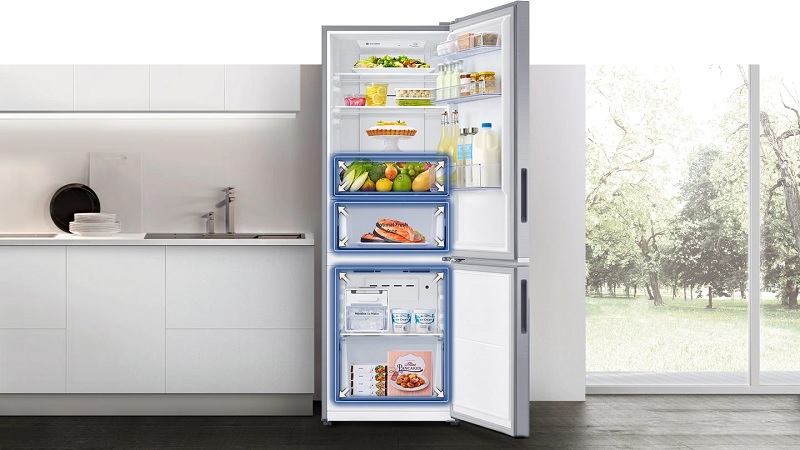 Tủ lạnh Samsung 310 lít RB30N4010S8/SV- không gian rộng hơn