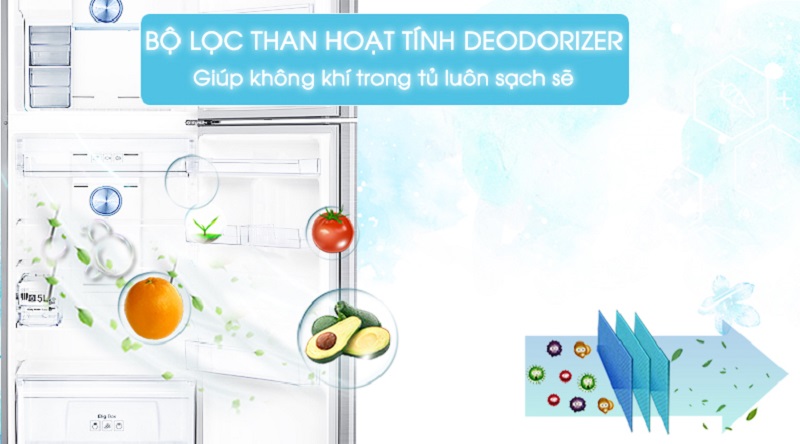 tủ lạnh Samsung RT35K5982S8/SV -lọc khử mùi