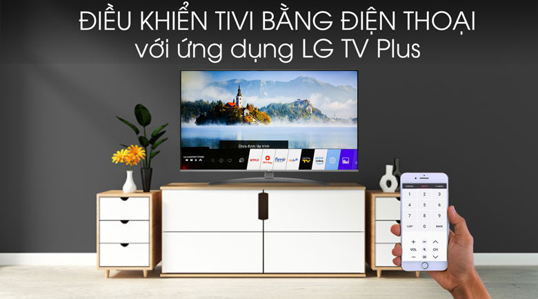 Smart Tivi LG 43 inch 4K 43UM7600PTA- điều khiển tivi bằng điện thoại