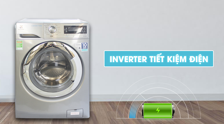Công nghệ Inverter - Máy giặt Electrolux Inverter 10 kg EWF14023S