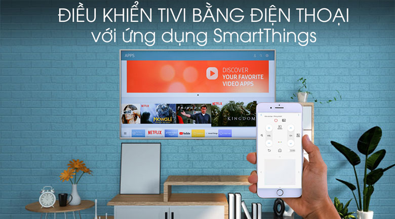 Smart Tivi Samsung 4K 50 inch UA50RU7400 - SmartThings