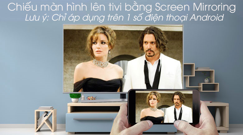 Smart Tivi Samsung 4K 50 inch UA50RU7400 - Screen Mirroring