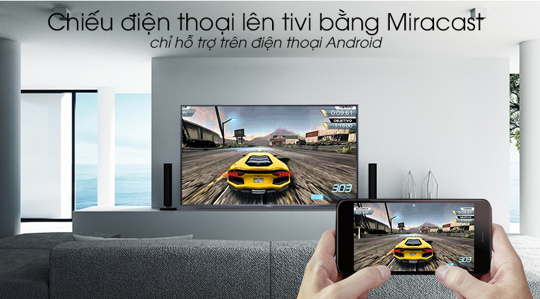 công nghệ Screen Mirroring Smart Tivi Samsung 43 inch UA43N5500
