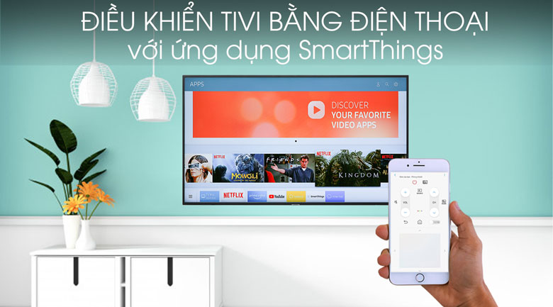Smart Tivi Samsung 4K 43 inch UA43RU7200 - SmartThings