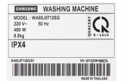 Máy giặt Samsung 8.5 kg WA85J5712SG/SV