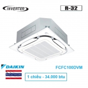 Điều hòa âm trần Daikin 34000 btu FCFCDV100M inverter 1 chiều giá tốt 