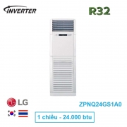 Điều hòa cây LG 24000 btu ZPNQ24GS1A0 gas R32