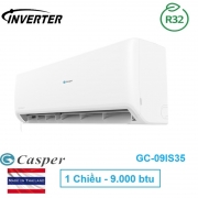 Điều hòa Casper 9000 btu GC-09IS35 inverter 1 chiều