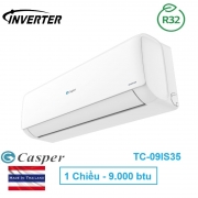 Điều hoà Casper 9000 btu TC-09IS35 inverter 1 chiều