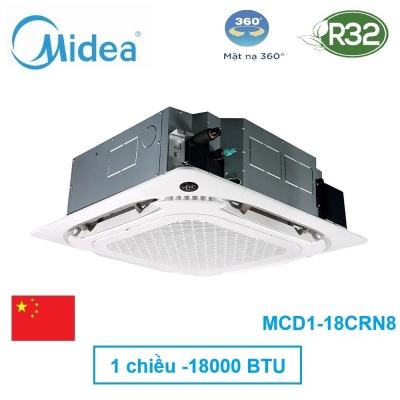 Điều hòa âm trần Midea 18000 BTU 1 chiều MCD1-18CRN8 gas R32 