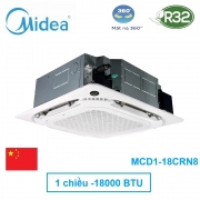 Điều hòa âm trần Midea 18000 BTU 1 chiều MCD1-18CRN8 gas R32 